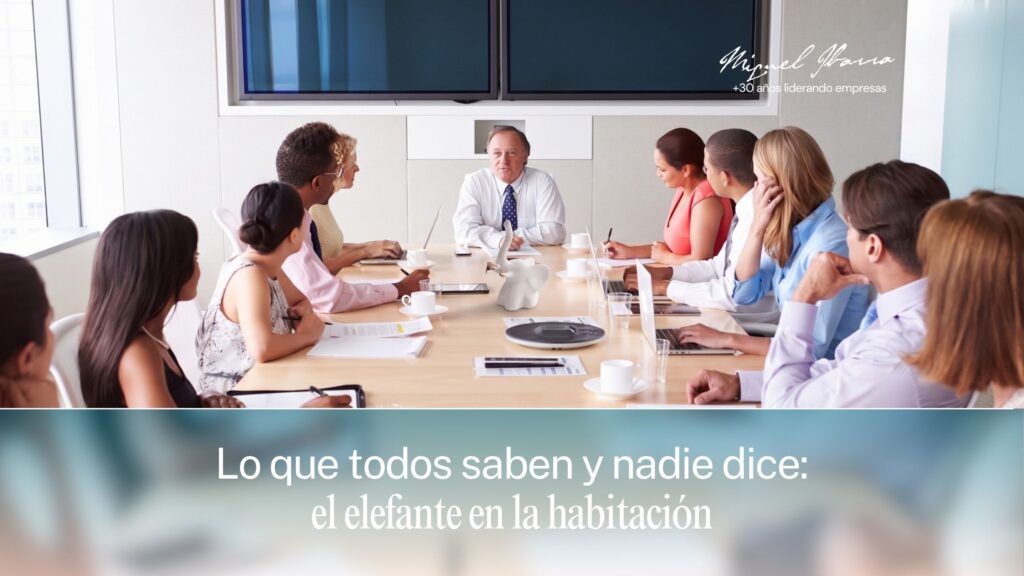 Lo que todos saben y nadie dice: el elefante en la habitación