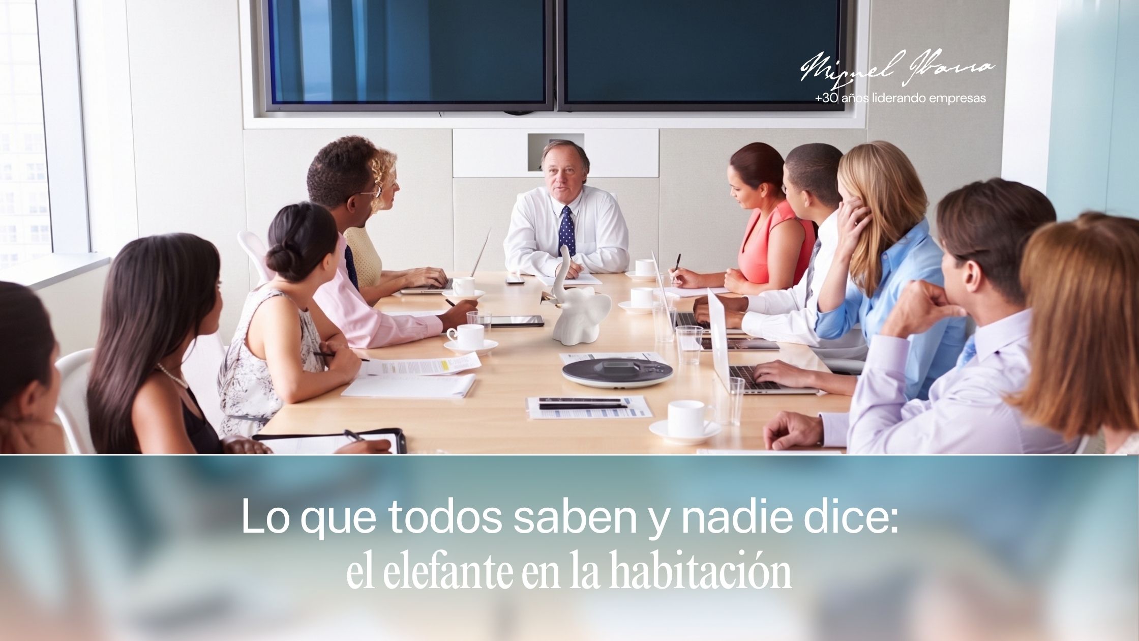 Lo que todos saben y nadie dice: el elefante en la habitación